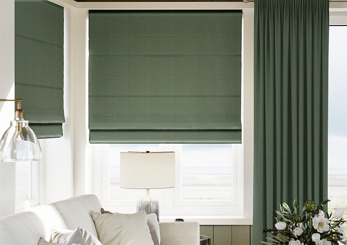 Devonshire, Forest - Twist&Fit Roman Blind - Image 3